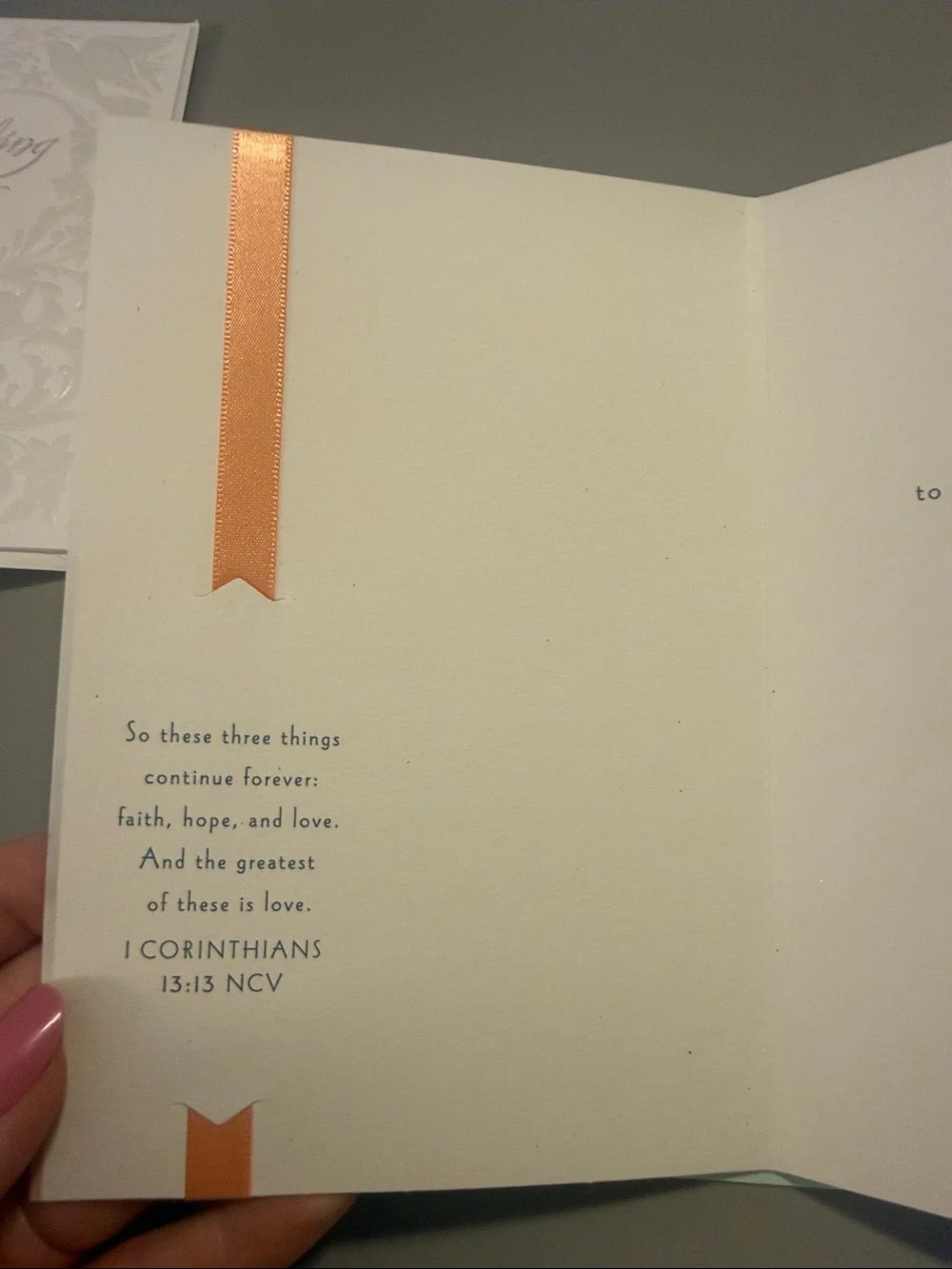 🌻 Bundle of 2 DaySpring Religious Wedding Cards